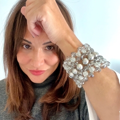 AMALIA SILVER TOTAL- SET BRAZALETE + AROS en internet