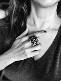 Anillo MELA BLACK