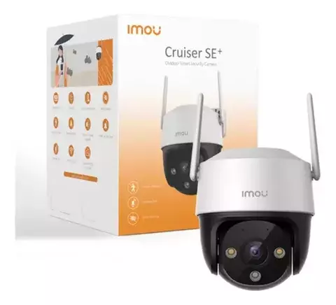 Camara wifi exterior 360 imou domo Full-color - comprar online