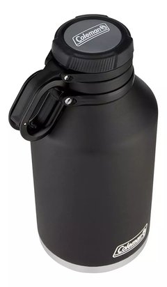 Termo Coleman de Acero Inoxidable Growler 1.9Lts - Color Negro - Garantía de por Vida en internet