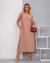 Imagem do Vestido Midi Mocha Mousse Elegante Marant Social Clássico
