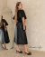 Vestido Midi Courino Botões na internet