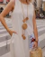 Vestido Regata Linho Alça Larga Midi - Hermosa Store