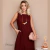 Vestido Regata Linho Alça Larga Midi - comprar online