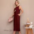 Vestido Regata Linho Alça Larga Midi - Hermosa Store
