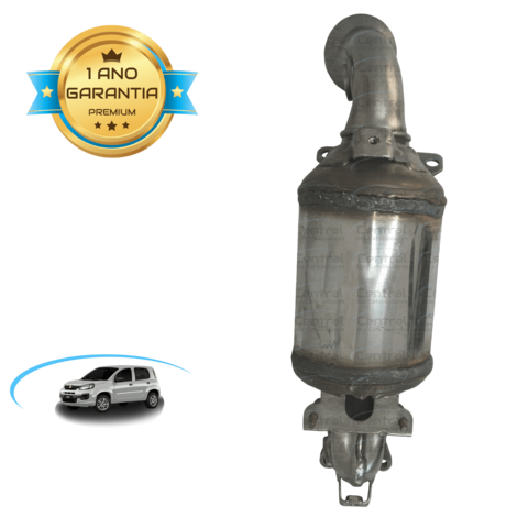 Catalisador Uno (Cano Curto) 3cc 1.0 a partir de 2017 - Fiat