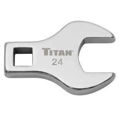 LLAVE PATA DE CUERVO 24MM ENCASTRE 1/2" TITAN