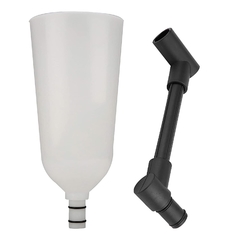 Set 10pc Embudo Plastico Acodado Lugares Difíciles Ayr Tools - tienda online