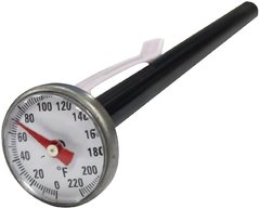 Termometro Espiga De Acero En Fahrenheit 0-220f Mastercool