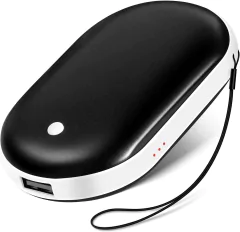 Calienta Manos Recargable Usb 3 Temp 40/50/60 Grados 8hs KTI