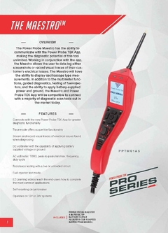 TESTER ANALIZADOR INTELIGENTE THE MAESTRO POWER PROBE - tienda online