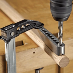 Imagen de GUIA PARA AGUJEREAR PERFECTO 1/8" A 3/8" 17 MEDIDAS BIG GATOR