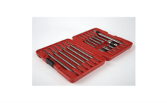 JUEGO PROFESIONAL DE PUNTAS 16 PZAS ENCASTRE 1/4" ACERO S2 SUNEX en internet