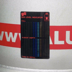 Imagen de Indicador De Carga Magnetico Para Garrafas Propano / Butano