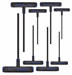 Juego 8 Llaves Allen En T Hexagonal De 2mm A 8mm 15cm Eklind