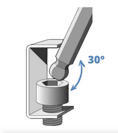 Llave Allen Bolita Larga en L 19mm Eklind - AYR Tools