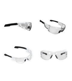 Anteojos De Seguridad Clear/Clear Type-N Mechanix - AYR Tools