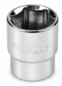Tubo Corto Hexagonal 38mm Encastre 3/4 Stanley 89-338