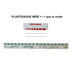 Set 10 Plastigauge / Plastigage 0.025 - 0.175mm / 0.001 - 0.007" PL-A England