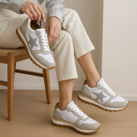 Zapatillas Pilsen plata - comprar online