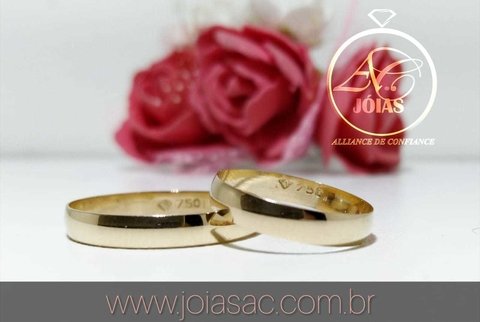 Alianças Tradicional 3mm