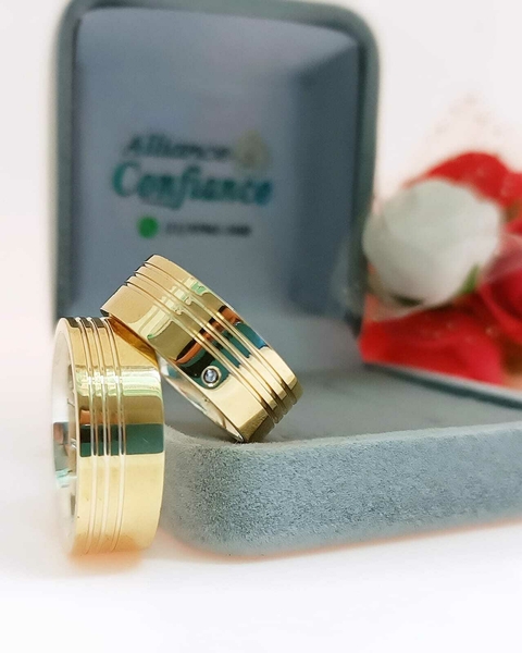 Aliança Moeda ALESSIA