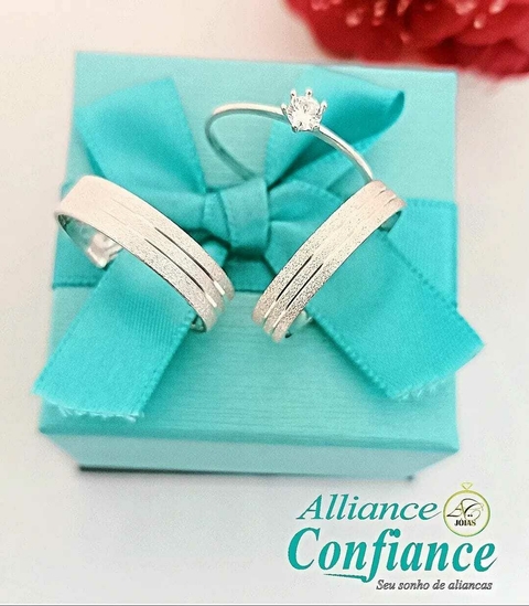 Alianças de Prata Le Pistache - comprar online