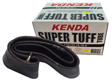 Camara Kenda Moto Competicion 110/100-18 Super Tuff Tube Schrader Negro