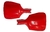 Juego Cubre Manos Plastico Rojo Tornado Xr 250