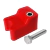 Protector De Eje De Cambios Biker Rojo