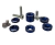 Set Bujes Y Tornillos De Cachas Azul Honda Tornado Xr250
