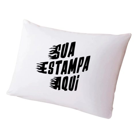 Capa Para Travesseiro Personalizada 70x50 Cm Ref 820100 - comprar online