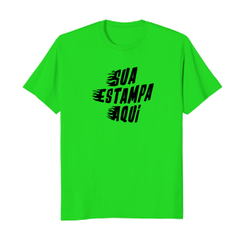 Camiseta Neon Infantil Personalizada, Diversas Cores, Unisex - comprar online