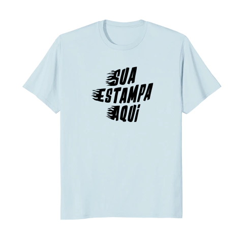 Imagem do Camiseta Personalizada Tradicional Unisex Cores Claras
