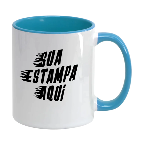 Caneca Cerâmica Diversas Cores