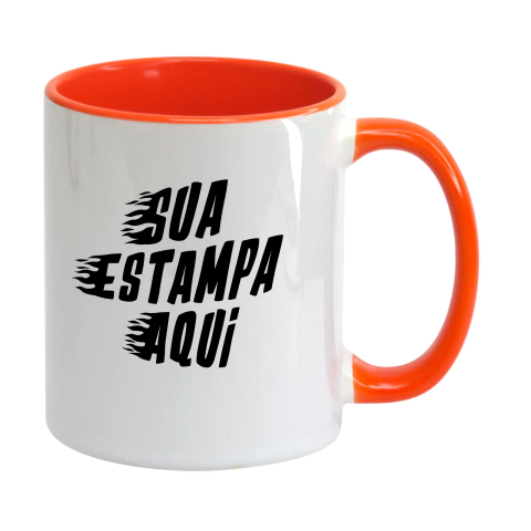 Caneca Cerâmica Diversas Cores - loja online