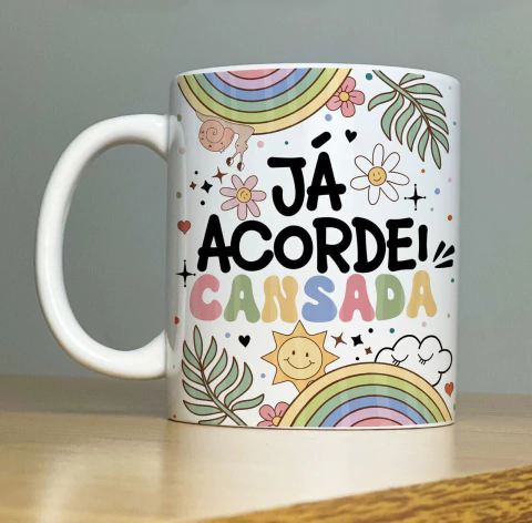 Caneca de Porcelana Personalizada - Xícara com Frases Divertidas e Engraçadas - Indelicadas na internet