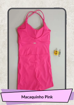 Macaquinho Breeze Pocket Bright Pink - loja online