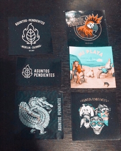 Pack de Stickers (x4) Asuntos Pendientes - comprar online