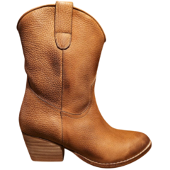 Botas texanas color marrón con tacón, modelo Fearless.
