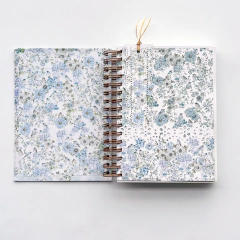 Agenda Diaria "Floral Blue" - comprar online
