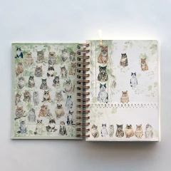 Agenda Semana a la Vista "Kitten" Formato Horizontal - comprar online