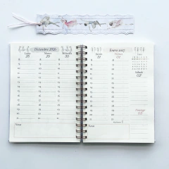 Agenda Semana a la Vista "Bailarinas" Formato Vertical - tienda online