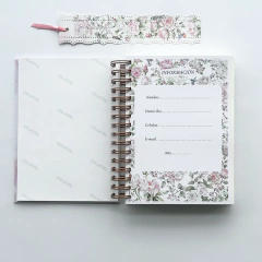 Agenda Diaria "Roses" - C2designs