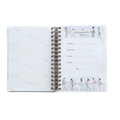 Agenda Semana a la Vista "Bailarinas" Formato Vertical - C2designs
