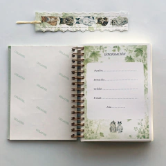 Agenda Semana a la Vista"Kitten" Formato Vertical - C2designs