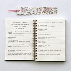 Agenda Semana a la Vista "Roses" Formato Horizontal en internet