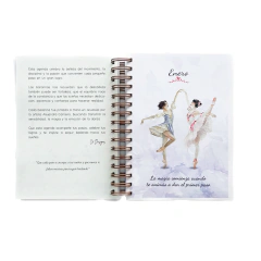 Agenda Diaria "Bailarinas" - C2designs