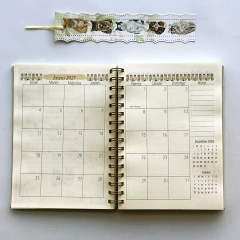 Agenda Semana a la Vista"Kitten" Formato Vertical en internet
