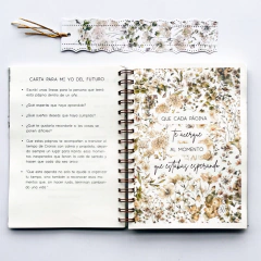 Agenda Semana a la Vista "Wildflower" Formato Horizontal - comprar online